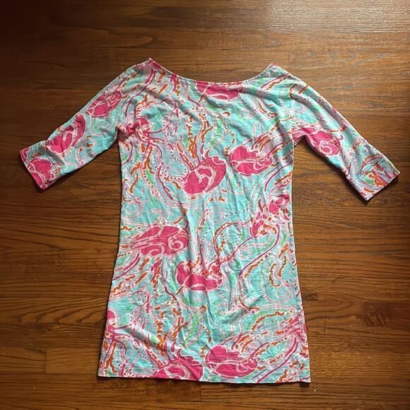 Lilly Pulitzer Eliza Dress in Jellies Be Jammin - Picture 5 of 5